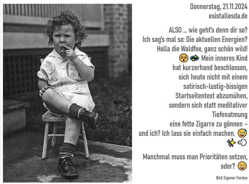 Es Ist Alles Da ... 