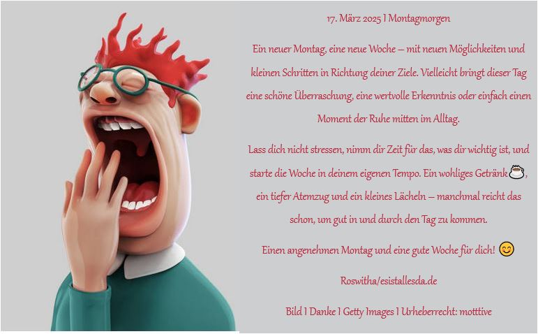 Es Ist Alles Da ...  